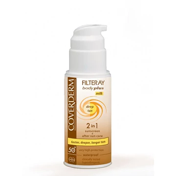 Coverderm Filteray Body Plus SPF 30 milk deep tan 2in1